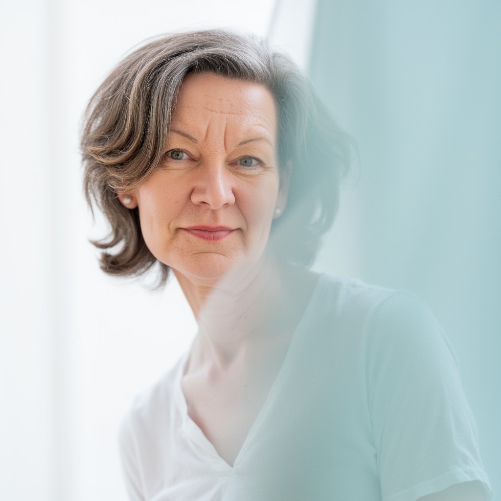 KI-generiertes Business-Porträt Frontal Business-Look